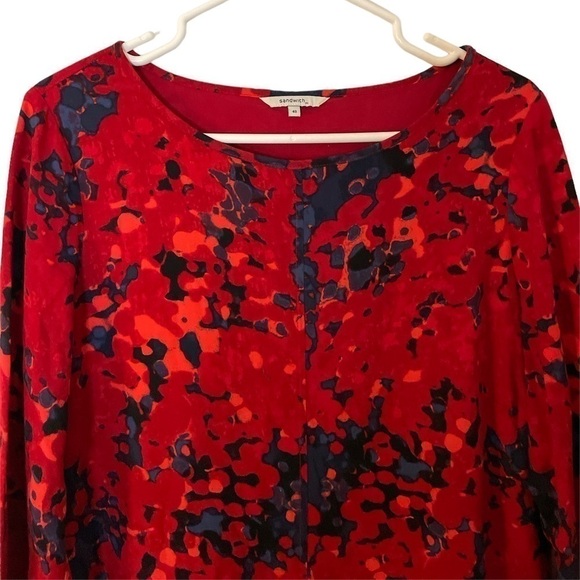 Sandwich_ Blurred Dot Patterned Dress Medium - Picture 4 of 8